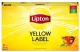 Lipton Yellow Label Tea Bags - 200 Bags