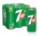 7UP Carbonated Soft Drink Cans 6 x 325 ML