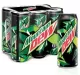Mountain Dew Carbonated Soft Drink Cans 6 x 325 ML