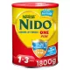 Nestle Nido One Plus Growing Up Milk Powder for Toddlers 1-3 years 1.8 KG