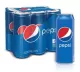 Pepsi Regular Carbonated Soft Drink Cans 6 x 325 ML